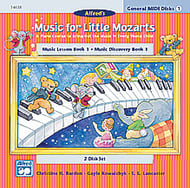 Alfred's Music for Little Mozarts piano sheet music cover